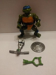 Headdroppin Leo 100% Complete Turtles Original Toyline Ninja Turtles TMNT - Picture 1 of 5