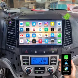 Apple Carplay For Hyundai Santa Fe 2 2006-2012 Android 32GB Car Radio Stereo GPS - Bild 1 von 14