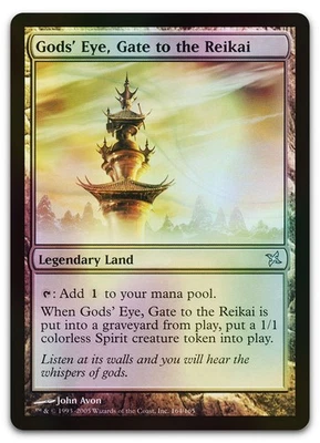 Gods' Eye, Gate to the Reikai #164 (Foil) LP Betrayers of Kamigawa BOK Magic MTG - Image 1 of 2