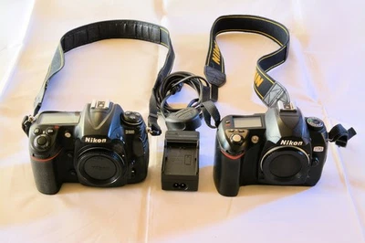 2 Nikon Digital SLRs Working with Minor Issues D300 & D70 - Image 1 of 3