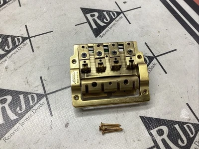 80’s Kahler 2400 Bass Guitar Tremolo Bridge Vibrato Brass - Image 1 of 3