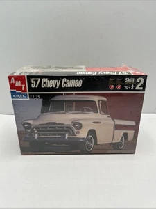 AMT ERTL '57 CHEVY CAMEO 6308 1:25 MODEL KIT FACTORY SEALED 1998 VINTAGE NIB - Picture 1 of 12