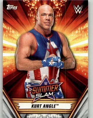 2019 Topps WWE SummerSlam Kurt Angle #12 - Image 1 of 2