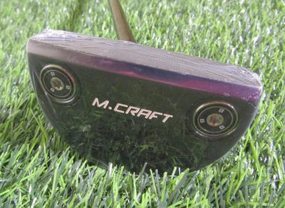 New LH Mizuno M. Craft OMOI 05 Black Ion Putter, 34", w/Headcover & Weight Kit - Image 1 of 4