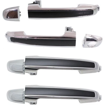 Exterior Door Handle Set For 2006-2010 Hyundai Sonata Front and Rear Left Right Foto 1 de 4
