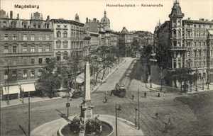 Postal Magdeburgo en el Elba, Hasselbachplatz, Kaiserstraße,... - 4729028 - Imagen 1 de 2