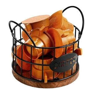  Coffee Pod Holder - Coffee Pod Basket - Sturdy Wire Coffee Pod Container For  - Picture 1 of 7