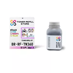 TRS TN360 Black Compatible for Brother HL-2140 2150N, MFC-7440N Toner Refill Kit - Picture 1 of 1