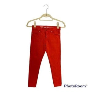 Girls Gymboree super skinny red jeans, size 8 - Picture 1 of 4