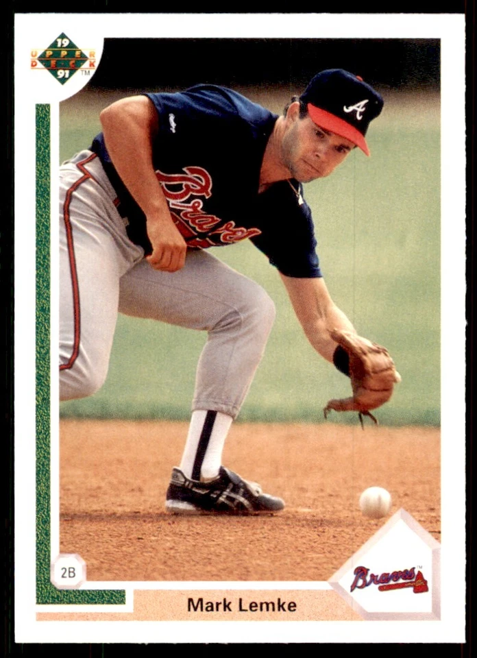 1991 Upper Deck Mark Lemke Baseball Cards #419 - Image 1 of 2