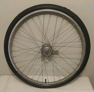 Ruota cromata Schwinn 26” 1 3/4” S-7 vintage anni 60 Bendix 2 velocità kickback - Foto 1 di 23