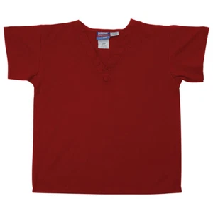 Kids Red Scrub Shirt, Large (9-12 Year Olds), Childrens Scrubs - Picture 1 of 1