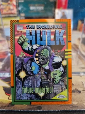 The Incredible Hulk Future Imperfect 19/25 Orange - MN -5 Topps Chrome Marvel - Image 1 of 4