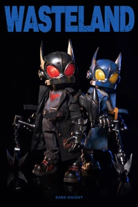 Figura de acción de diseñador WeArtDong Wasteland Dark Knight Batman 8 pulgadas LE499 rara nueva - Imagen 1 de 23