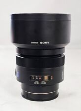 #Sony SAL 85mm f/1.4 ZA Lens (SONY/Minolta A mount) S/N 0181345