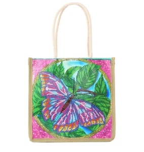 Diamond Painting Tote Bag Kit-Butterfly  - Picture 1 of 12