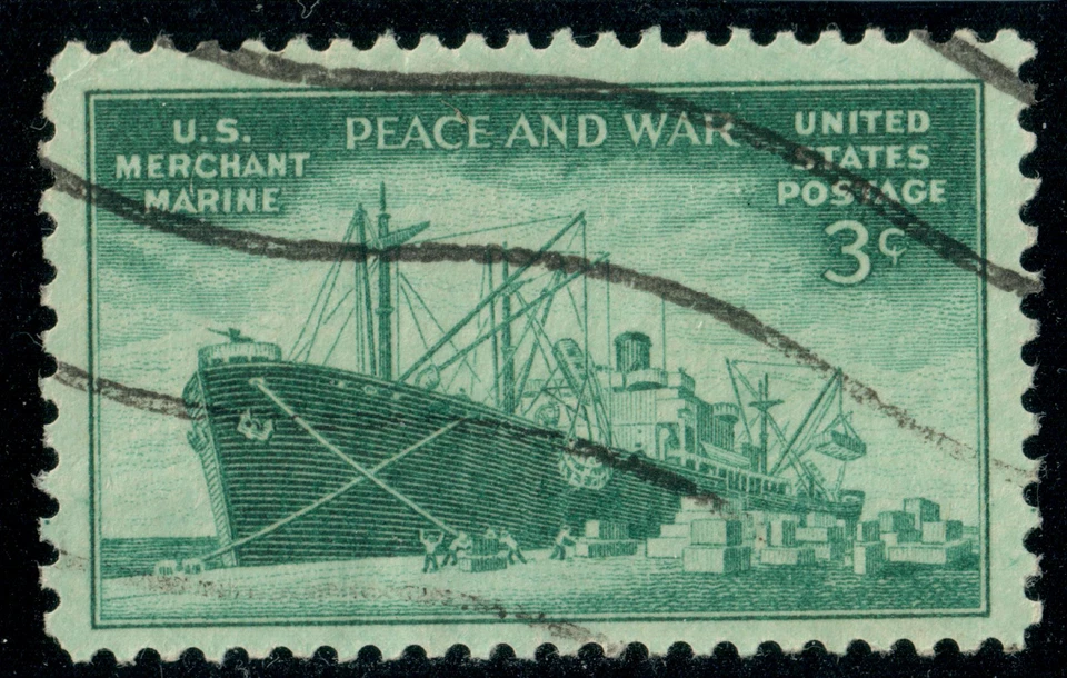 USA - 1946 - Merchant marine - 3¢ - #2974 - Image 1 of 1