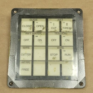 SODICK KEYPAD W/ FP5-SDK9-A N392-5005 BOARD FROM SODICK AQ325L WIRE-CUT EDM - Picture 1 of 6