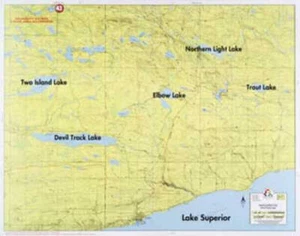 SOUTH GUNFLINT TRAIL, TWO ISLAND LAKE, DEVIL TRACK LAKE - Imagen 1 de 1