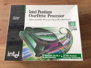 Intel PODP5V83 SU014 - Sockel 3, 5V orig. box, new - 32kB-WB-Cache up to 100MHz - Afbeelding 1 van 7