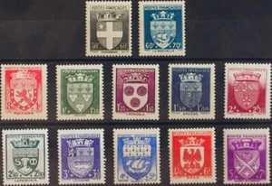Francia. MNH Yvert 553/64. 1942. Serie Completa. Magnifica. Yvert 2014 : 60 E - Bild 1 von 1