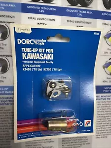 NOS KAWASAKI DORCY TUNE UP KIT POINTS CONDENSER KZ400 KZ750 TWIN MADE IN JAPAN - Picture 1 of 2