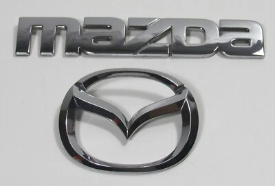 98 99 00 01 02 Mazda 626 tampa traseira do porta-malas logotipo emblema fabricante de equipamento original GD7A-51-730 - Imagem 1 de 2