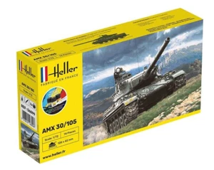Heller 1/72 Model Kit 56899 French AMX-30/105 Tank Starter Set - Picture 1 of 1