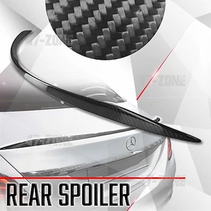 For 15-21 Mercedes Benz W205 C Class Sedan AMG Style Carbon Fiber Trunk Spoiler - Bild 1 von 5