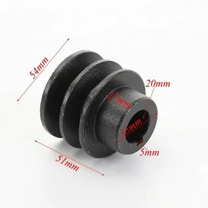 V type Belt Groove Pulley Tensioner 20mm ID For 168F 170F Gas Engine - Picture 1 of 4