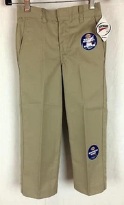 Dickies Boys Pants Flat Front Classic Fit Size 4 - 7 School Uniform 56362 - Picture 1 of 10