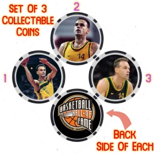 OSCAR SCHMIDT - BASKETBALL HALL OF FAME - SET MONETE DA COLLEZIONE - Foto 1 di 2