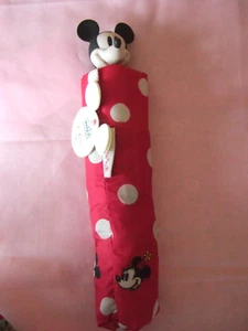 Raro Paraguas Cath Kidston Disney Rojo Mickey Mouse Nuevo con Etiquetas - Imagen 1 de 8