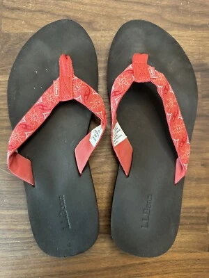 LL Bean Women’s Sandals Flip Flop Style Res Sun Strap Size 8 - Image 1 of 4