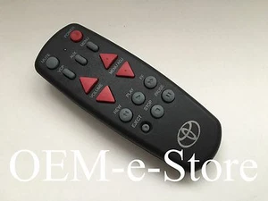 2002 2003 Toyota Sienna XLE Minivan Rear DVD Entertainment Remote Control OEM - Picture 1 of 2