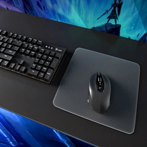 Transparent Glass Gaming Mouse Pad E-Sport Gamer Accessories Professional Mo _r1 - Bild 1 von 17