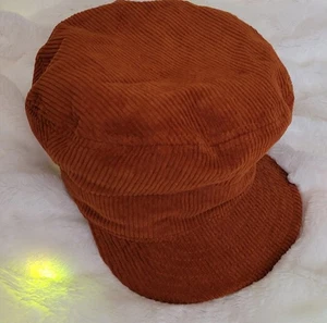 Free People Newsboy Hat Fisherman Cap Women One Size Corduroy - Picture 1 of 6