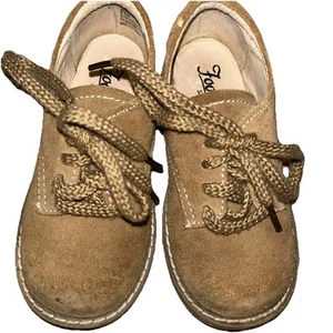 Footmates Bucky Toddler 6.5 W Dirty Buck Suede Shoes VGUC - Picture 1 of 5