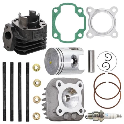 Culata de pistón de nicho 50 cc para Yamaha Jog CY50 Zuma YW50 3301-540 1992-2011 Foto 1 de 4