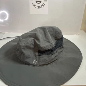 Columbia Unisex Bora Bora Booney Gray Bucket Hat Adjustable Drawcord Size O/S - Picture 1 of 3