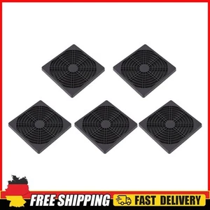 5 Stück 90 mm PC-Computergehäuse-Lüfter, Staubfilter, Kunststoff, staubdicht, Gr - Bild 1 von 4