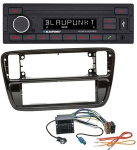 Blaupunkt DAB MP3 Bluetooth USB Autoradio für VW Up AA AAN 2011-2016 piano black - Bild 1 von 7