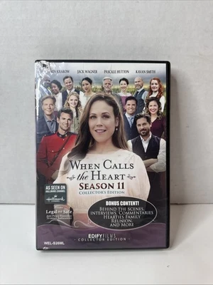 When Calls the Heart: Season 11 Collector's Edition (DVD, 2024, 4 Disc Set) - Image 1 of 4