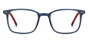 Tommy Hilfiger THF Eyeglasses Men Blue 50mm New 100% Authentic - Picture 1 of 5