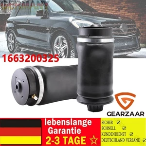 2x Luftfederung Federbalg Hinten Für Mercedes M ML GL Klasse W164 X164 W166 X166 - Bild 1 von 9