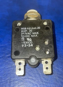 Potter and Brumfield Circuit Breaker W58-X131A4A-20 - Bild 1 von 4