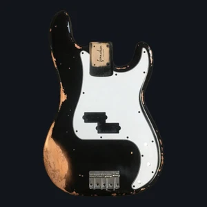 FRANCHIN Jupiter bass body Relic Nitro OVER METALLIC LEAF B-Bass *MADE TO ORDER - Picture 1 of 5