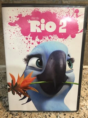 RIO 2 DVD Ships Same Day with Tracking Very good! - Image 1 of 2