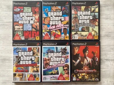 SONY PS2 Grand Theft Auto Ⅲ & Vice & liberty City & San Andreas & Crimson Tears - Image 1 of 4