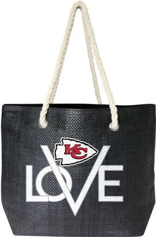 Kansas City Chiefs Love Tote Bag Cover